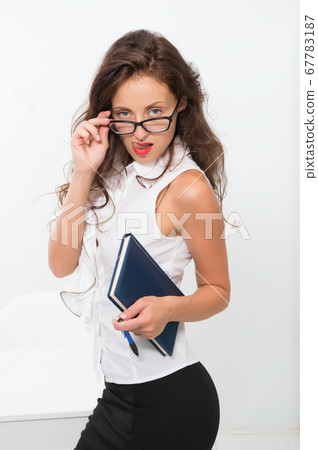 Business lady. Business academy. Office staff. 67783187