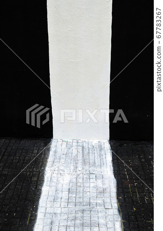 striped sidewalk striped sidewalk 67783267