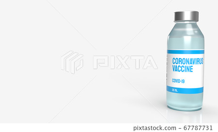 vaccine covid 19 for medical content 3d rendering. vaccine covid 19 for medical content 3d rendering. 67787731