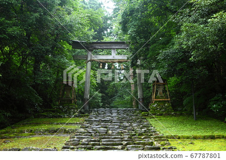 Hiraizumiji Hakusan Shrine One Torii Hiraizumiji Hakusan Shrine One Torii 67787801
