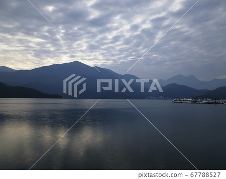 Taiwan Sun Moon Lake Landscape from Asagito Zuowu Pier, Sun Moon Lake, Taiwan Taiwan Sun Moon Lake Landscape from Asagito Zuowu Pier, Sun Moon Lake, Taiwan 67788527