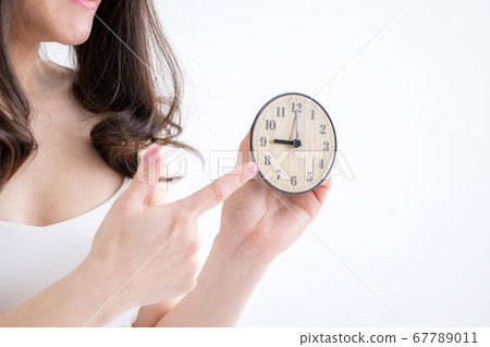 woman with watch woman with watch 67789011