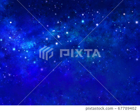 夜空在太空中閃閃發光 夜空在太空中閃閃發光 67789402