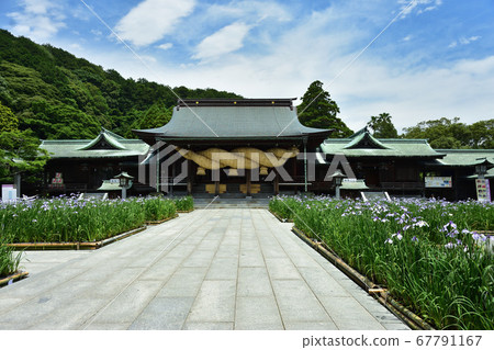 Miyaji Dake Shrine的虹膜 Miyaji Dake Shrine的虹膜 67791167