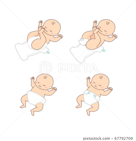 如何更換嬰兒紙尿褲（膠帶） 67792709