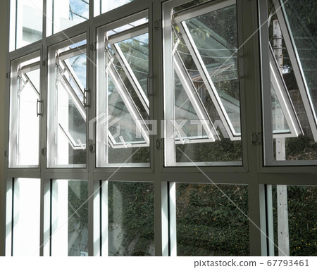 Open a modern style windows with sunlight Open a modern style windows with sunlight 67793461