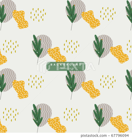 Nature pattern abstract background - Stock Illustration [67796094] - PIXTA