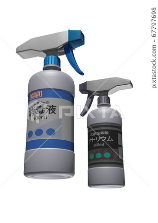 消毒圖像（CG：透明材料） 67797698