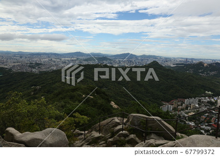 National Park, Bukhansan Mountain, Bohyeonbong Peak, Brothers Peak 67799372