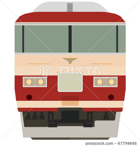 Dot picture style 185 series 200 series (Kusatsu / Amagi color limited express) 67799698