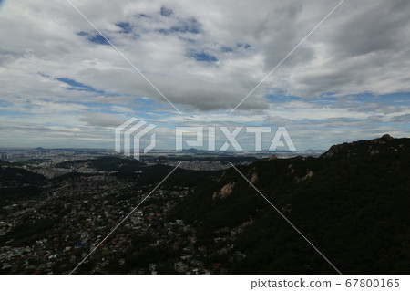 北漢山國立公園，Bohyeonbong和Brotherbong 67800165