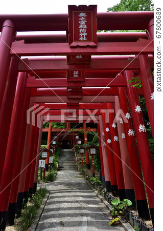 Okunomiya Inari Shrine Torii Okunomiya Inari Shrine Torii 67800689