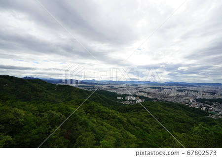 National Park, Bukhansan Mountain, Bohyeonbong Peak, Brothers Peak 67802573
