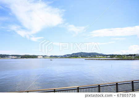 Summer at Iwada Owada Bay in Miura Peninsula, Shonan (Nagai, Yokosuka City) 67803716