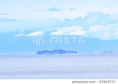 Summer at Iwada Owada Bay in Miura Peninsula, Shonan (Nagai, Yokosuka City) 67803717