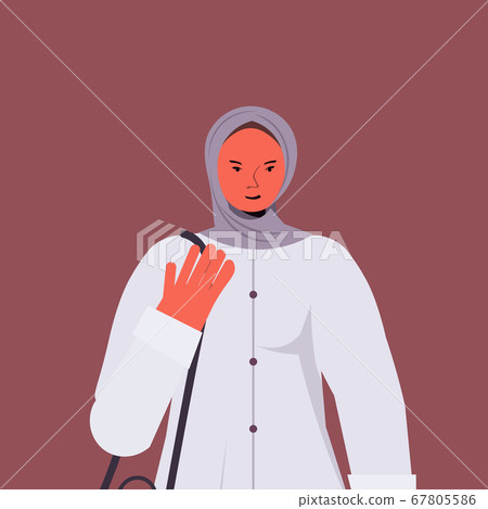 arabic woman in traditional clothes arab female cartoon character 67805586