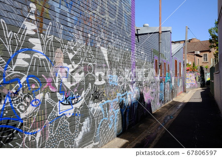 澳大利亞街頭藝術塗鴉 67806597