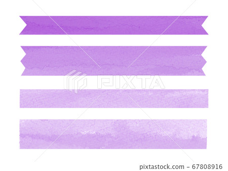 Masking Tape Aquarelle Fuschia