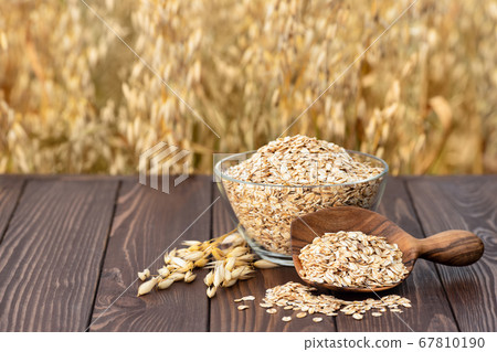 oat flakes and field oat flakes and field 67810190