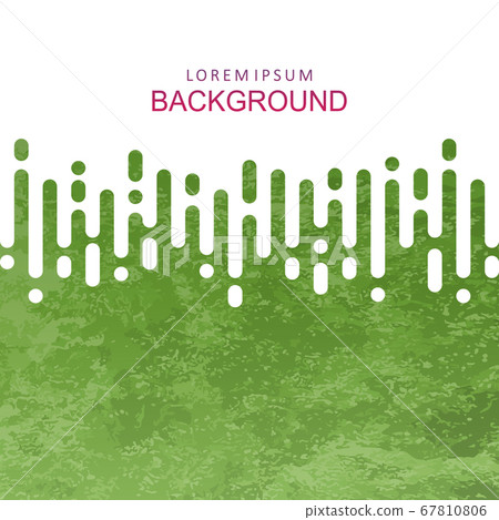 Abstract textured green design with gradient, oblique rounded stripes Abstract textured green design with gradient, oblique rounded stripes 67810806