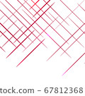Geometric abstract seamless pattern. Classic background. Vector illustration 67812368