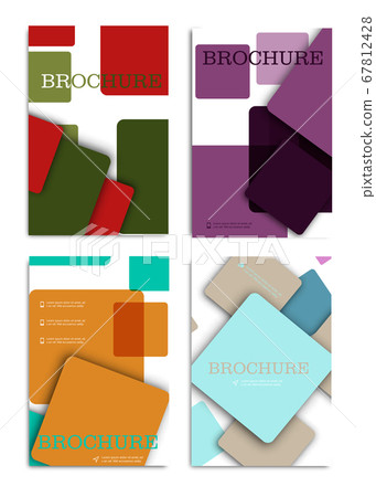 Set of Brochure Cover Brochure with color Combination Abstract Vector Background for Banner, Poster, Booklet, Annual Report, Brochure and Flyer for Eve, Party, Club and Celebration. Set of Brochure Cover Brochure with color Combination Abstract Vector Background for Banner, Poster, Booklet, Annual Report, Brochure and Flyer for Eve, Party, Club and Celebration. 67812428