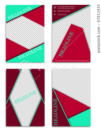 Set of Brochure Cover Brochure with color Combination Abstract Vector Background for Banner, Poster, Booklet, Annual Report, Brochure and Flyer for Eve, Party, Club and Celebration. Set of Brochure Cover Brochure with color Combination Abstract Vector Background for Banner, Poster, Booklet, Annual Report, Brochure and Flyer for Eve, Party, Club and Celebration. 67812433