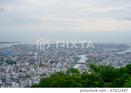 Tokushima Prefecture Tokushima City Townscape Shooting from Bizan Park Park Tokushima Prefectural Government Office Tokushima Prefecture Tokushima City Townscape Shooting from Bizan Park Park Tokushima Prefectural Government Office 67812497