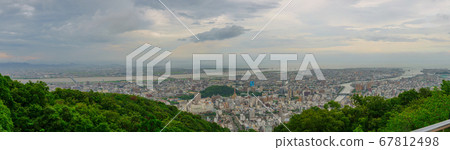 德島縣德島市容全景（摘自備贊公園） 67812498