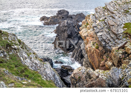 The coastline at Dawros in County Donegal - Ireland. The coastline at Dawros in County Donegal - Ireland. 67815101