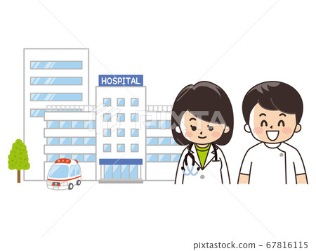 綜合醫院，女醫生和護士 67816115