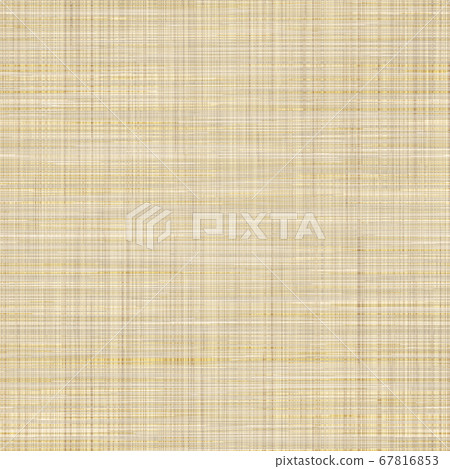 Beige textile Seamless texture. Cotton canvas 67816853