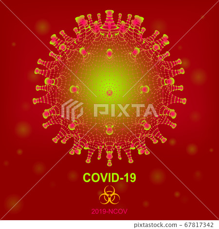 Coronavirus flu COVID-19 infection. Medical Coronavirus flu COVID-19 infection. Medical 67817342