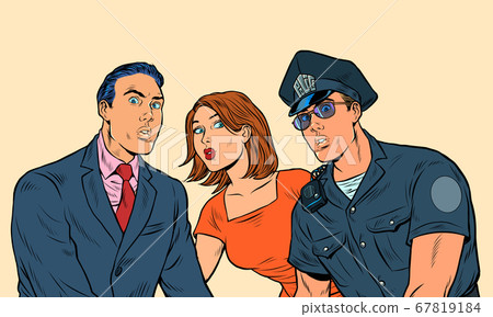 White family and police officer 67819184