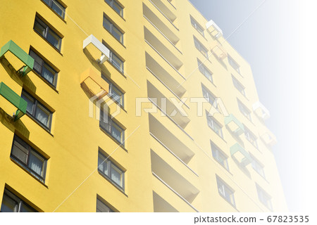Multistorey concrete apartment Multistorey concrete apartment 67823535