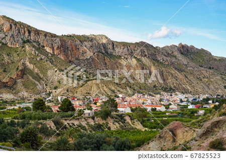 Landscape view of Villanueva del Rio Segura in 67825523
