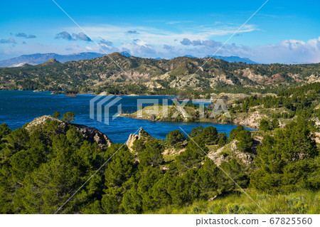 The Pantano Embalse de Alfonso XIII reservoir near The Pantano Embalse de Alfonso XIII reservoir near 67825560
