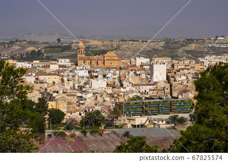 Cieza with its church, Parroquia La Asuncion in Cieza with its church, Parroquia La Asuncion in 67825574