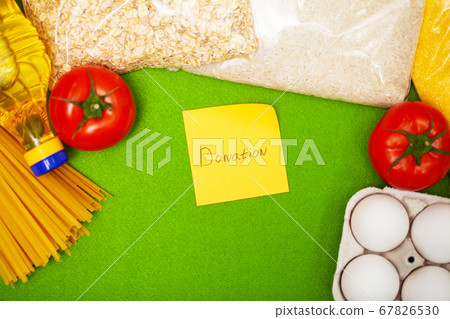 Donations from products for people who are home for treatment 67826530