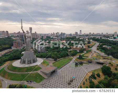 Historical monument of Ukraine : Motherland Monument in Kyiv Historical monument of Ukraine : Motherland Monument in Kyiv 67826531