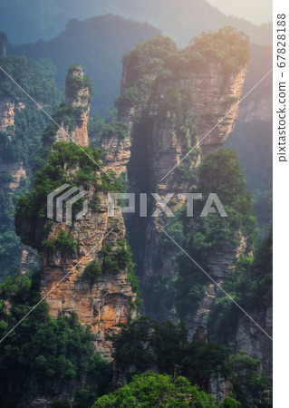 Stunning Mountain formations in Zhangjiajie 67828188