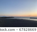 Twilight Sea of Japan Rishiri Island 67828669