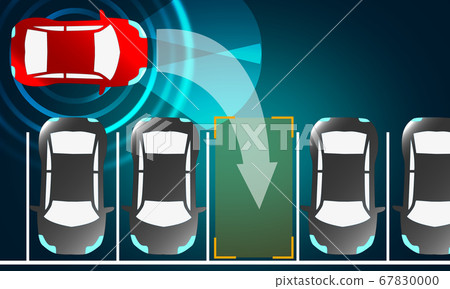Automatically parks in the Parking lot with Automatically parks in the Parking lot with 67830000