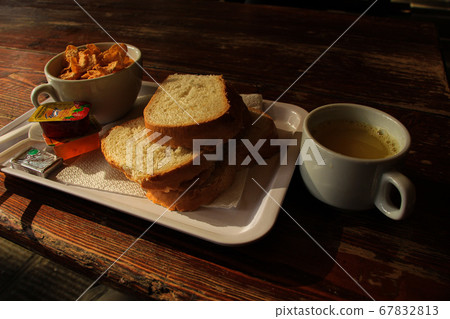 European breakfast 67832813