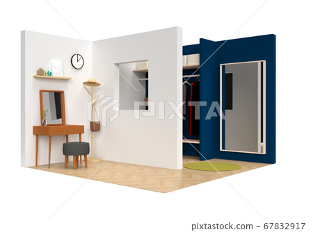 Getting ready before going out is fun! closet 67832917