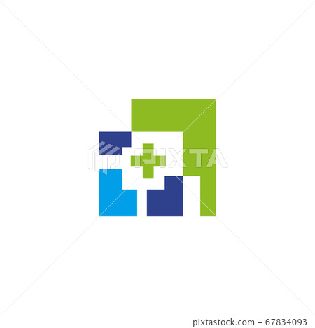 Medical and health care logo design vector 67834093