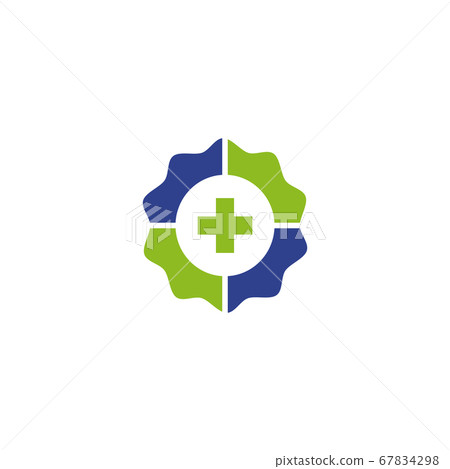 Medical and health care logo design vector 67834298