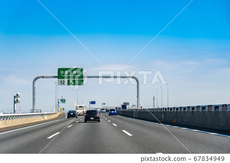 Mie Prefecture Soon, exit of Yatomi Kisosaki interchange Mie Prefecture Soon, exit of Yatomi Kisosaki interchange 67834949