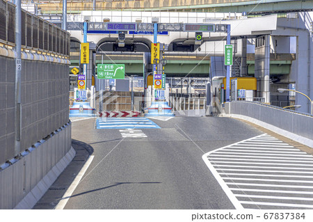 Osaka Hanshin Expressway Wangan Maishima Tollgate 67837384
