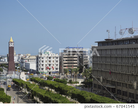 突尼斯突尼斯新市鎮鐘樓大道哈比卜布爾吉巴 67841545